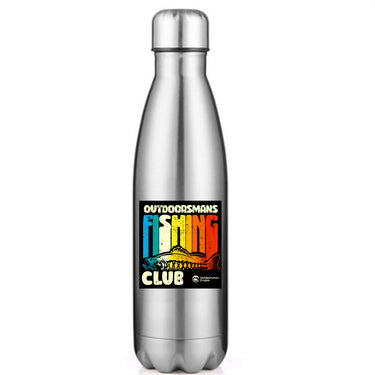 Outdoorsman Fishing Club' Stainless Steel Water Bottle